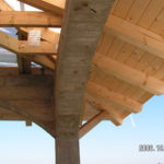 Családi ház hagyományos tető ácsmunkák 2. kép